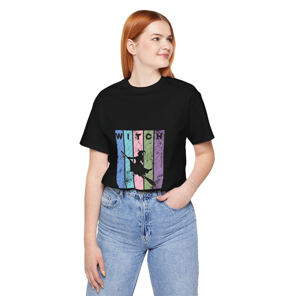 RETRO WITCH Unisex Jersey Short Sleeve Tee