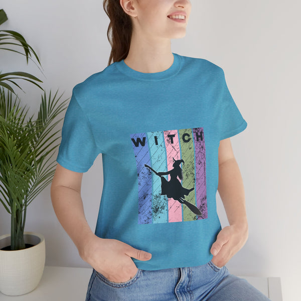 RETRO WITCH Unisex Jersey Short Sleeve Tee