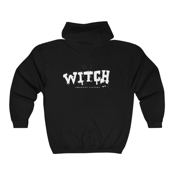 WITCH - Unisex Heavy Blend™ Full Zip Hooded Sweatshirt