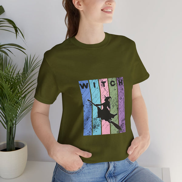 RETRO WITCH Unisex Jersey Short Sleeve Tee