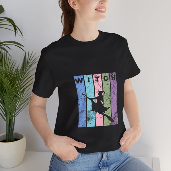 RETRO WITCH Unisex Jersey Short Sleeve Tee