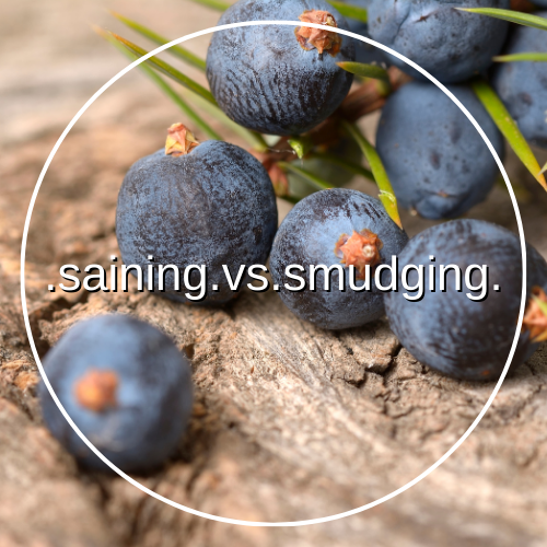 Saining vs Smudging – Amongst Sisters