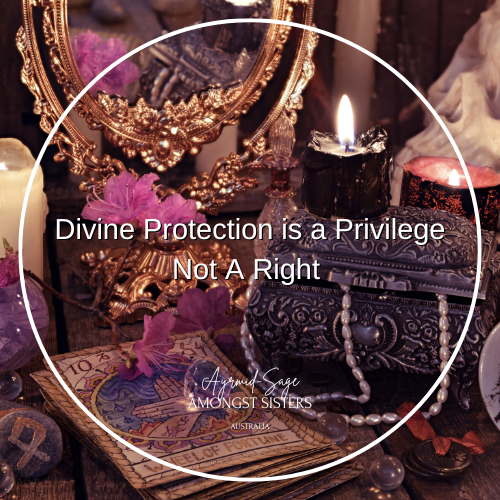 Divine Protection: It's Earned, Not Guaranteed