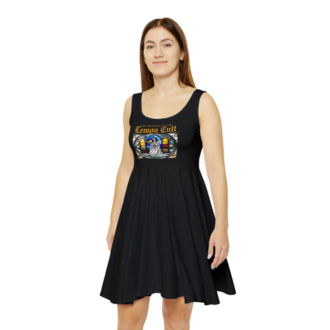 LEMON CULT - High Priestess Women's Skater Dress (AOP)