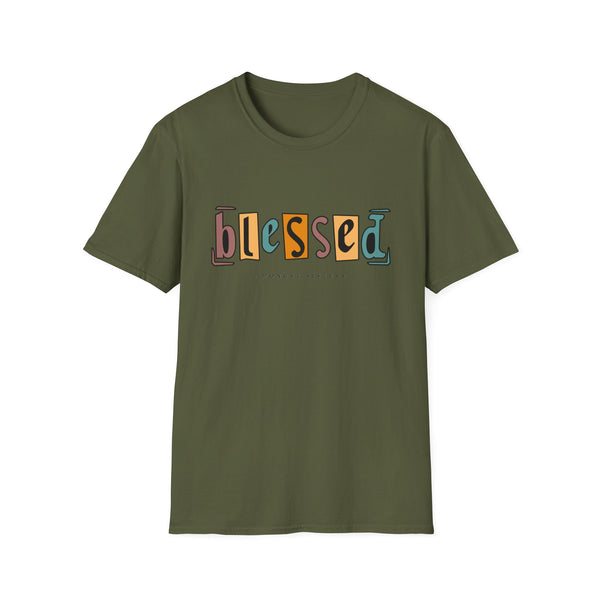 BLESSED - Unisex Softstyle T-Shirt