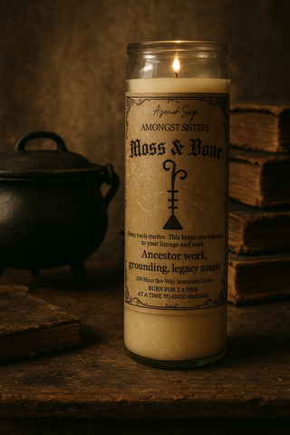 Moss and Bone - Prayer Glass Jar Candles