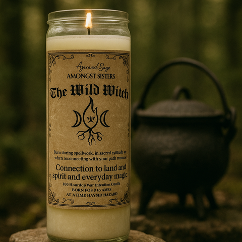 WILD WITCH - Prayer Glass Jar Candles