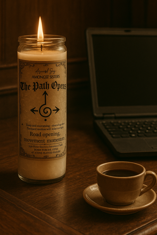 The Path Opens - Prayer Glass Jar Candles