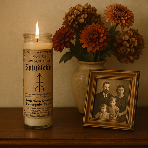 Spidlefire - Prayer Glass Jar Candles