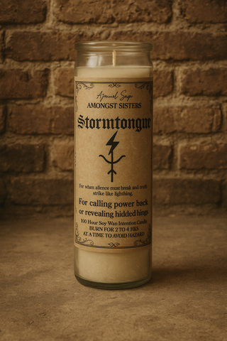 StormTongue - Prayer Glass Jar Candles