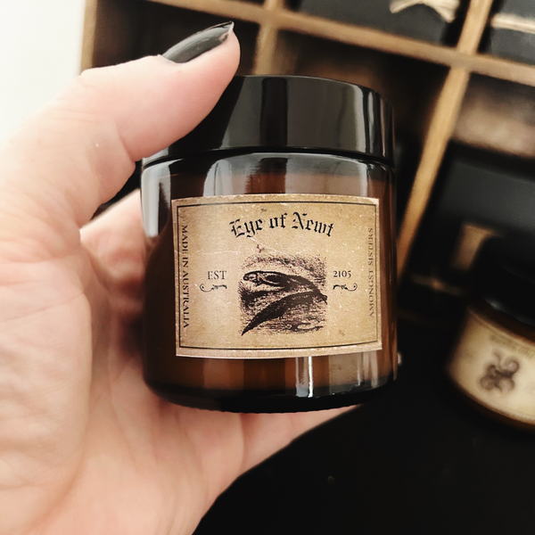 "Eye of Newt" Apothecary Candle