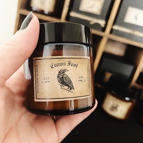 "Crows Foot" Apothecary Candle