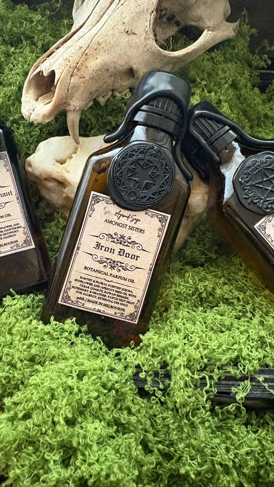 Iron Door Oil – 50ml Amber Bottle