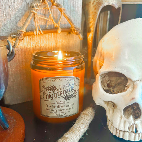 CLEARANCE - END OF LINE - DEADLY NIGHTSHADE - 250ml candle