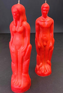 FIGURE CANDLES - PRICE PER PAIR